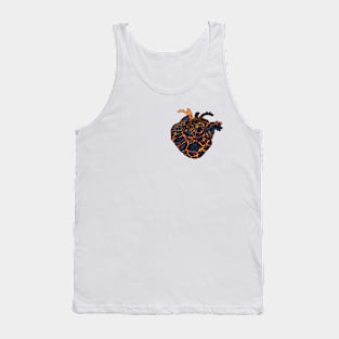 lava rock heart Tank Top